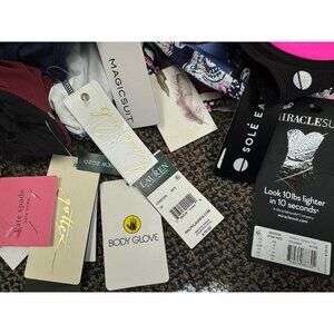 Lot of 17 Brand New With Tags Swimwear Pieces